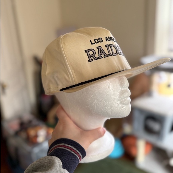 Vintage Oakland Raiders hat/cap- OS- 80s - Picture 2 of 7